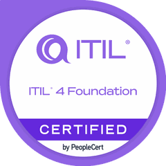 Badge ITIL 4 Foundation